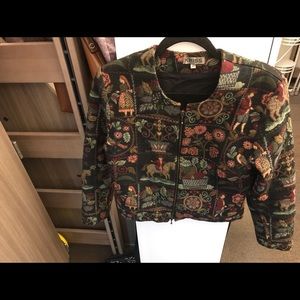 Vintage Heavily Embroidered Jacket